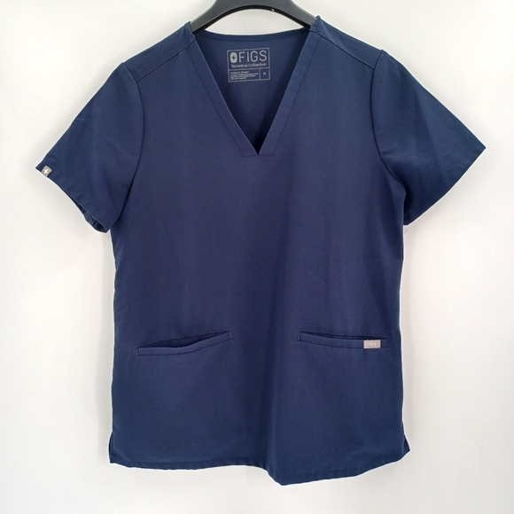 FIGS Casma Three-Pocket Scrub Top Technical Collection - Picture 2 of 10